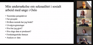 Tidligere møter - Sex og samfunn
