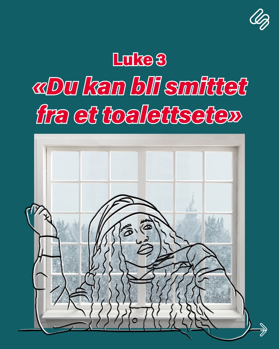 🦠 Årets adventskalender handler om seksuelt overførbare infeksjoner 🦠

Frem mot jul vil vi knuse myter, dele fun facts og informasjon om de ulike seksuelt overførbare infeksjonene. 

🌟 Følg oss for å få med deg neste luke i vår adventskalender!
 
PSSST!
Bruk kondom og om du glemmer, er du velkommen til oss for gratis testing og behandling t.o.m det året du fyller 25 år. Over 25 år? Da kan du benytte deg av vårt betalingstilbud. 

For mer informasjon om vårt klinikktilbud, se vår hjemmeside: 
🔗 Sexogsamfunn.no 

#TestDeg #SOI #Adventskalender