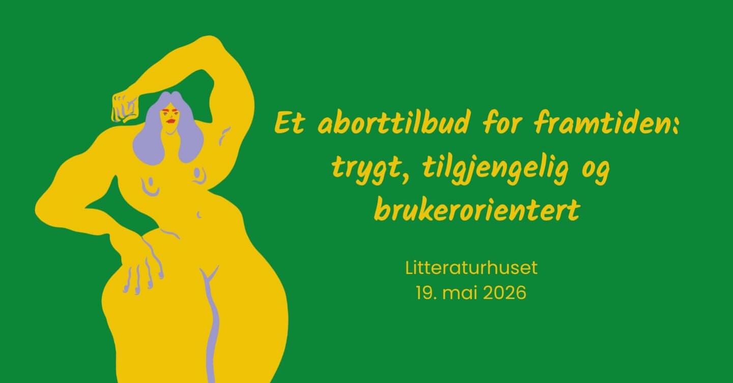 🔥 Aborttilbudet i Norge må bli mer tilgjengelig, mer kunnskapsbasert og mer brukerorientert.

📣 Derfor inviterer Kvinnebevegelsens abortutvalg til åpent møte: Et aborttilbud for framtiden: tilgjengelig, trygt og brukerorientert.

💡 Ny abortlov åpner for abort utenfor sykehus. Det er et viktig framskritt. Men lovendring alene er ikke nok. Nå trengs et tilbud som bygger på kunnskap, erfaring og kvinners faktiske behov.

💡 På møtet får vi blant annet høre fra: Mette Løkeland om aborttall og trender, Siri Kløkstad fra Sex og samfunn om erfaringene fra deres aborttilbud, og BPAS om et brukersentrert aborttilbud i Storbritannia, der abort også tilbys via telemedisin.

Arrangementet er gratis og åpent for alle. Det blir lett servering

Se lenke 👇🏼
https://facebook.com/events/s/kvinnebevegelsens-abortutvalg-/852121764630408/