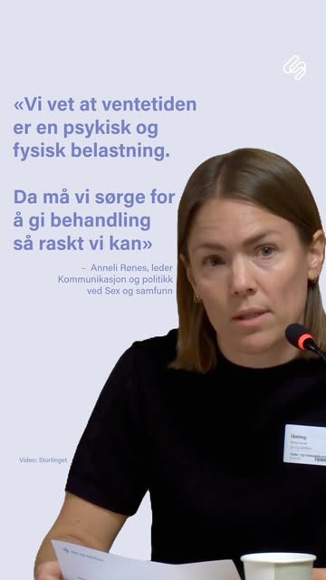 📢 Abort skal ikke avhenge av hvor du bor!

Denne uka har NRK skrevet om at ventetiden for abort varierer mellom sykehusene i Norge. Noen tar imot pasienter allerede i svangerskapsuke 5, mens andre først tar dem imot fra uke 8. 

Hos Sex og samfunn tilbyr vi medikamentell abort fra uke 4.

Dagens praksis viser at noen må vente flere uker lenger enn andre før de får helsehjelpen de har rett på. Til NRK sier Siri Kløkstad, gynekolog ved Sex og samfunn at:

«Det høres jo ut som en udatert bestemmelse at man skal pålegge noen å vente på abort hvis man ikke trenger det. Og man trenger jo ikke vente til uke åtte».

I vårt skriftlige og muntlige høringsinnspill til helse- og omsorgskomiteen den 22. oktober, har vi derfor tatt til orde for et nasjonalt ventetidsmål for abortbehandling og tydeligere retningslinjer for når abortpasienter skal få tilbud om behandling.

Abort er en helserettighet, ventetiden bør derfor ikke avhenge av postnummeret ditt 💜

Lenke til NRK-artikkelen finner du i bio